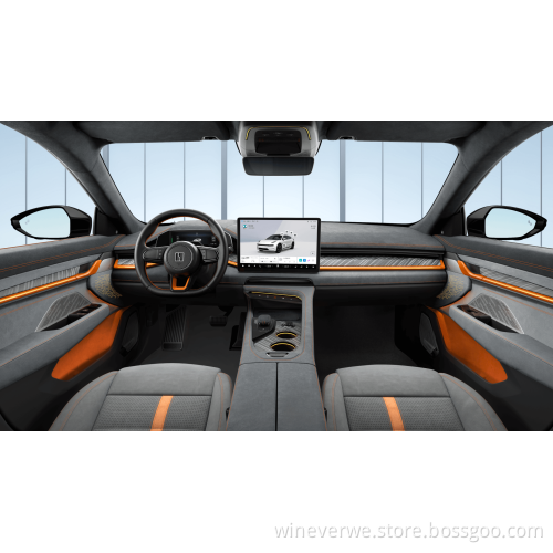 Orange Color In Stock Zeekr 001 Electric Car WE ZEEKR-001Edition Medium And Large EV